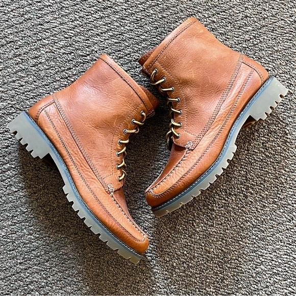 Eastland Charlie water resistant leather boots women's Size 8.5 - Picture 10 of 16